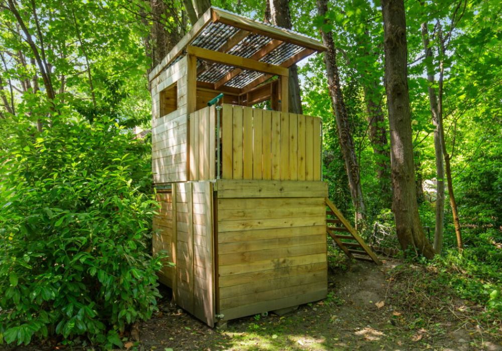 Let imaginations soar: our kids' treehouse is a whimsical haven nestled in nature's embrace.