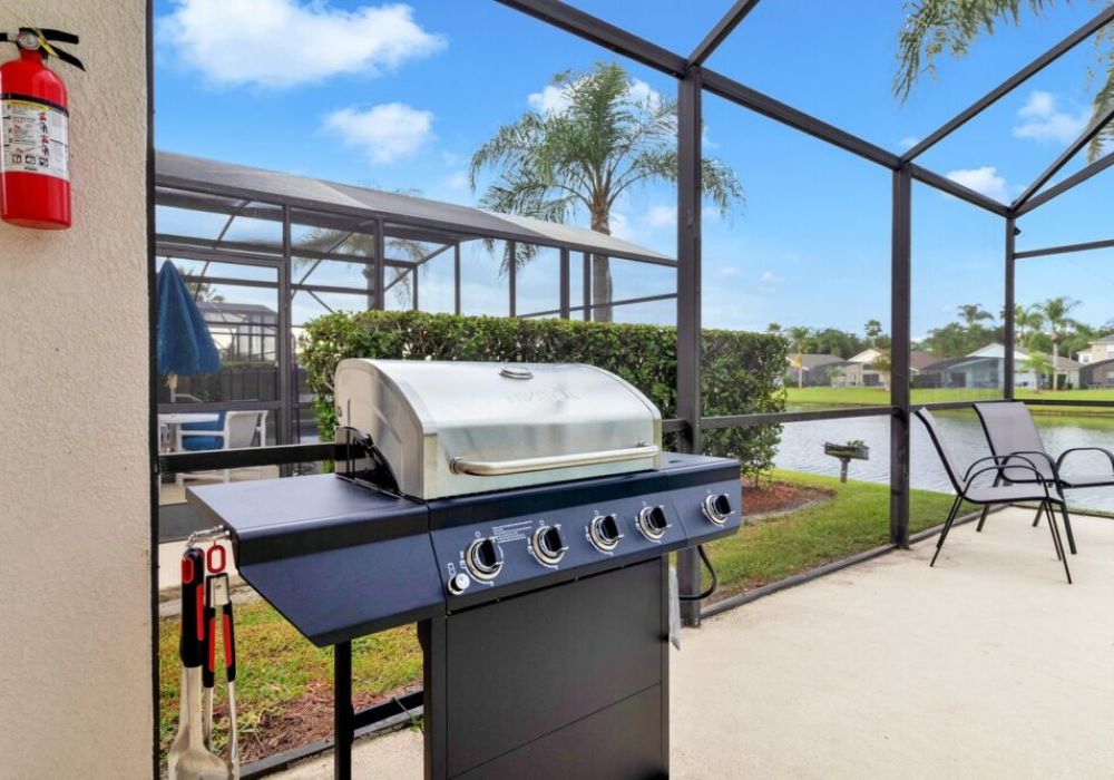 Fire up the grill and soak up the sun on our spacious pool deck. Our tranquil oasis is the perfect place to enjoy a delicious BBQ with family and friends. Enjoy your favorite recipes and unwind in the warmth of the Florida sun. Book now and make unforgettable memories at our luxurious retreat!